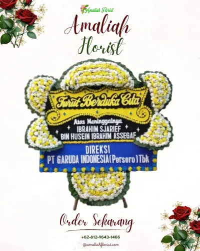 Papan Bunga Duka di Singabraja